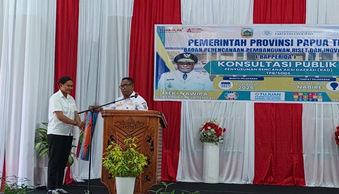 Konsultasi Publik Papua Tengah Bahas Rencana Pembangunan Berkelanjutan 2025–2029