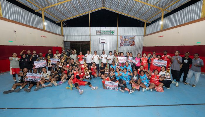 Biro Umum dan Polda Papua Tengah Juara Basket 3ON3 Antar OPD, Menuju PORNAS KORPRI 2027