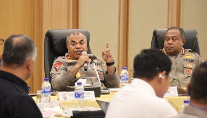 Pengamanan Freeport Harus Antisipatif & Humanis: Kapolda Papua Tengah Tekankan Sinergi dan Deteksi Dini