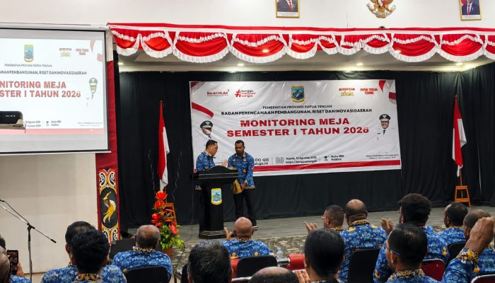 Penyerapan APBD Papua Tengah Capai 33,7 Persen, Pj Sekda Dorong Percepatan Tanpa Mengorbankan Kualitas