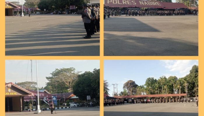 Ratusan Personel Gabungan Siap Amankan Aksi 15 Agustus