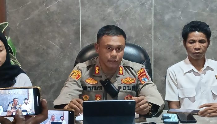 Berkas P21, Polres Nabire Serahkan ABH Beserta BB Perkara Pembunuhan ke Kejaksaan