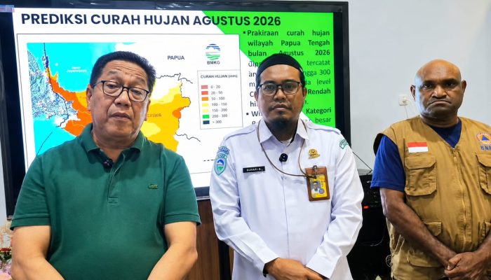 Hadapi Puncak Musim Kemarau, Pemprov Papua Tengah Gelar Rapat Darurat Kebakaran