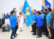 Almanzo Lantik KNPI Papua Tengah di Paniai, Gubernur Nawipa Titip Lima Pesan