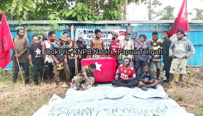 KNPB Nabire Gelar Mimbar Bebas Peringati Hari Masyarakat Adat Sedunia