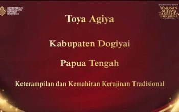 “Toya Agiya” Lolos Sebagai Warisan Budaya Takbenda Nasional, Dogiyai Siap Laju ke UNESCO