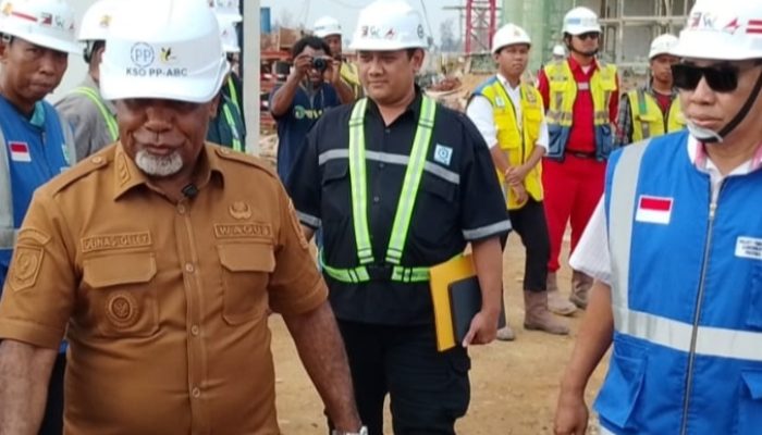 Deinas Geley Minta Pekerjaan Puspem Papua Tengah Tuntas 31 Desember