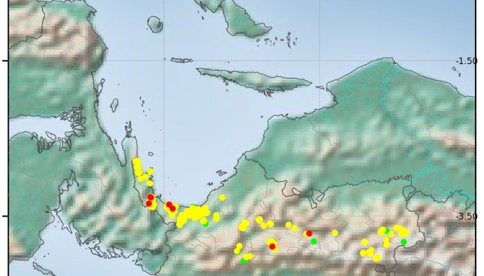 El Nino Sangat Kuat, 376 Hotspot Terdeteksi di Papua Tengah