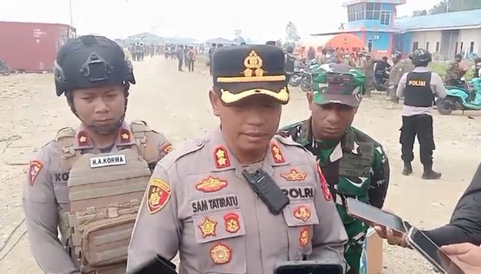 Kapolres Nabire Apresiasi Aksi Demo Pelajar di Nabire, Ini harapannya
