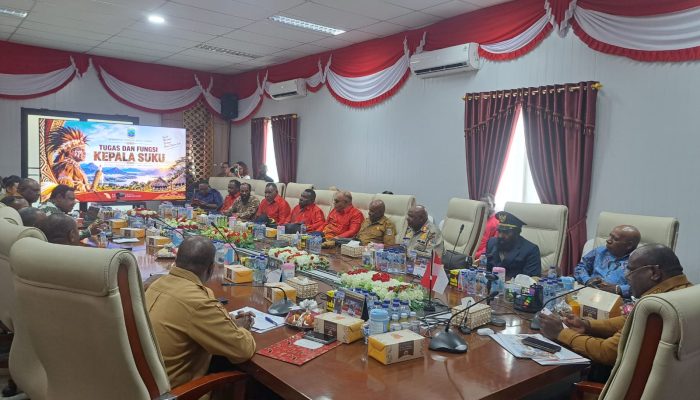 Gubernur Papua Tengah Tekankan Peran Kepala Suku dalam Penataan Masyarakat Adat