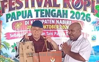 Pdt. Daniel Apresiasi Festival Kopi Papua Tengah, Berharap Digelar Rutin dan Mendunia