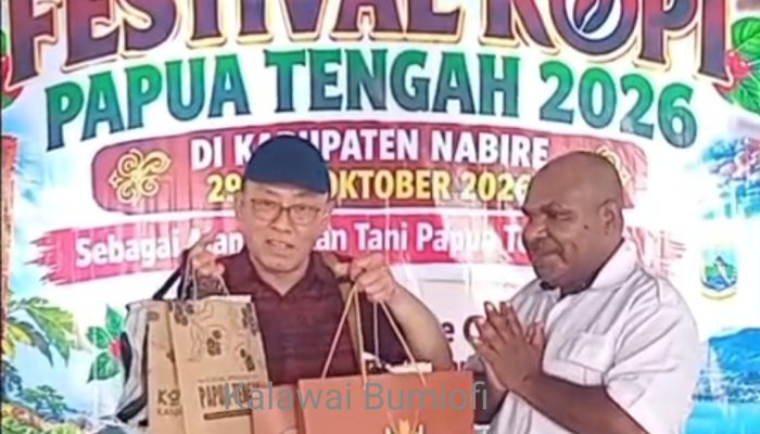 Pdt. Daniel Apresiasi Festival Kopi Papua Tengah, Berharap Digelar Rutin dan Mendunia