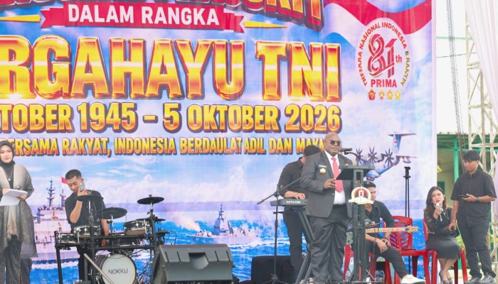 HUT TNI ke-81, Gubernur Papua Tengah: Kerja Hari Ini untuk Anak Cucu