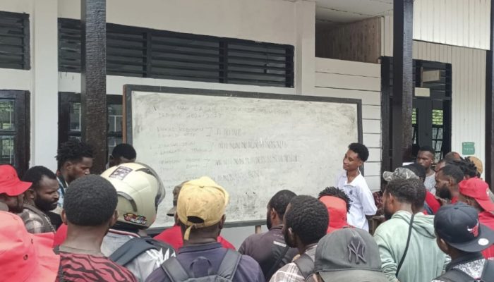 Pemilihan Ketua BEM USWIM Nabire Berjalan Aman dan Kondusif