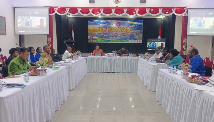 DPR Papua Tengah Bahas Definisi OAP, Andreas Goo Minta Hak Keturunan Ibu Diperjelas